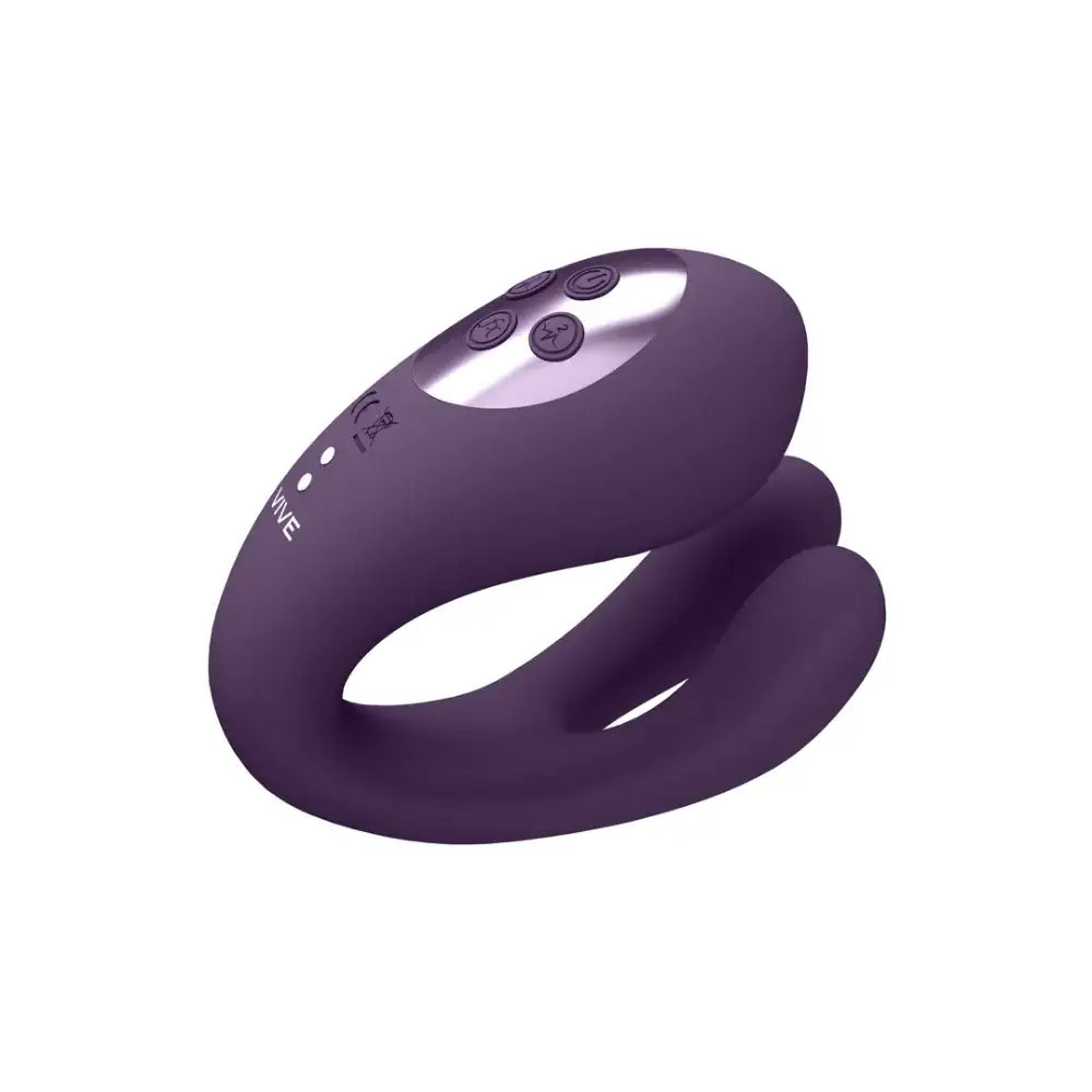 SHOTS Yoko Triple Action Vibrator Purple Bluetooth enabled for remote control and personalized stimulation sessions Singapore