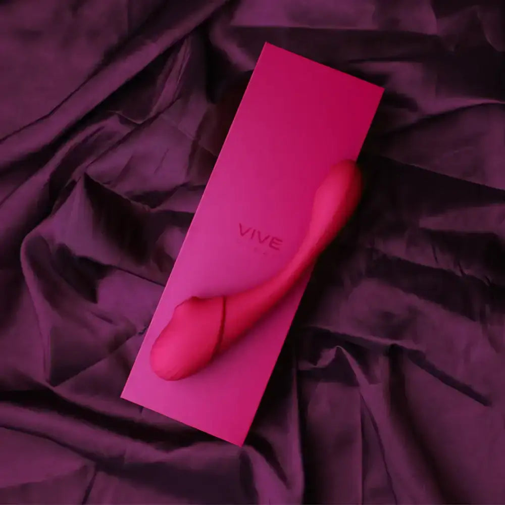 SHOTS Mirai Double Ended Pulse Wave & Air Wave Bendable Vibrator Pink soft skin-safe silicone material ensures comfortable and safe use Singapore