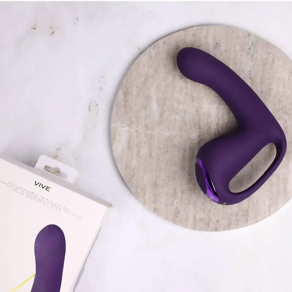 SHOTS Riko Triple Motor Thumper Purple Perfect for personal relaxation or enhancing shared couple intimate experiences Singapore