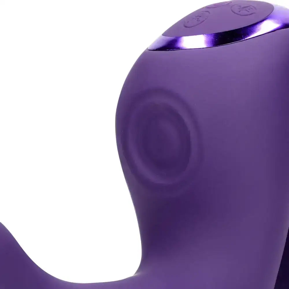 SHOTS Riko Triple Motor Thumper Purple Rechargeable adult toy with innovative pulse wave technology for modern intimate experiences Singapore