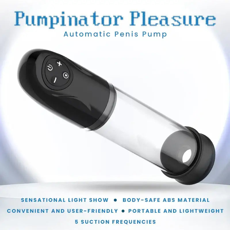 Pumpinator Pleasure – Automatic Penis Pump - Frisky Business Adult Sex Toys Shop