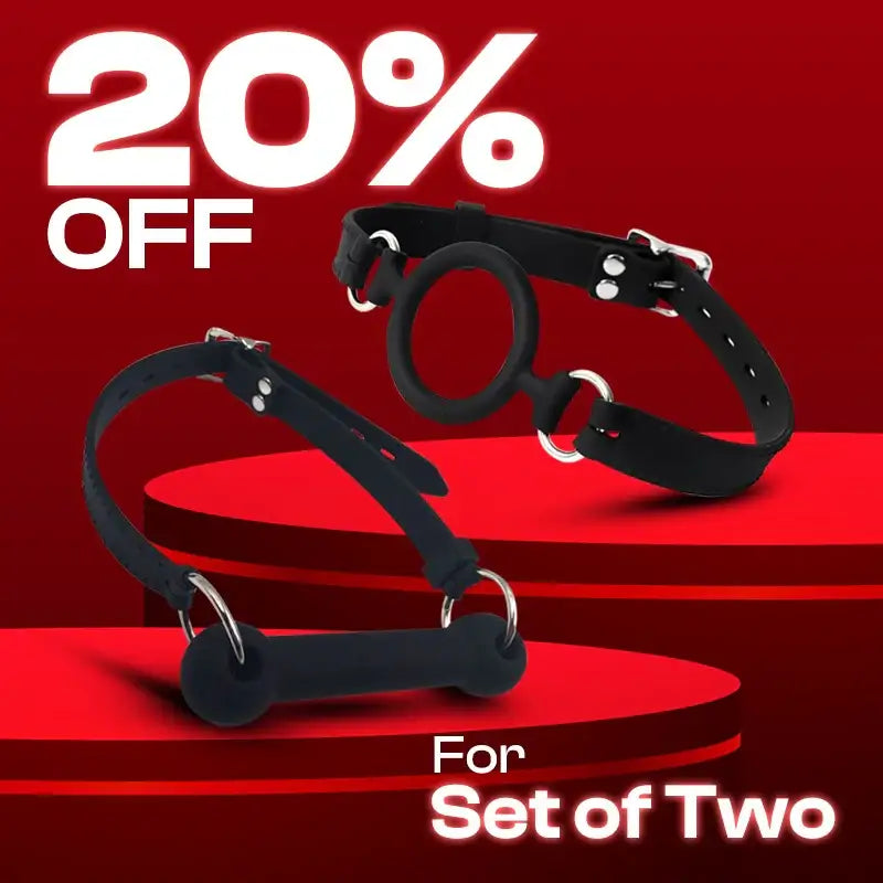 Wide Wonders - BDSM Silicone Mouth Gag - Frisky Business Adult Sex Toys Shop