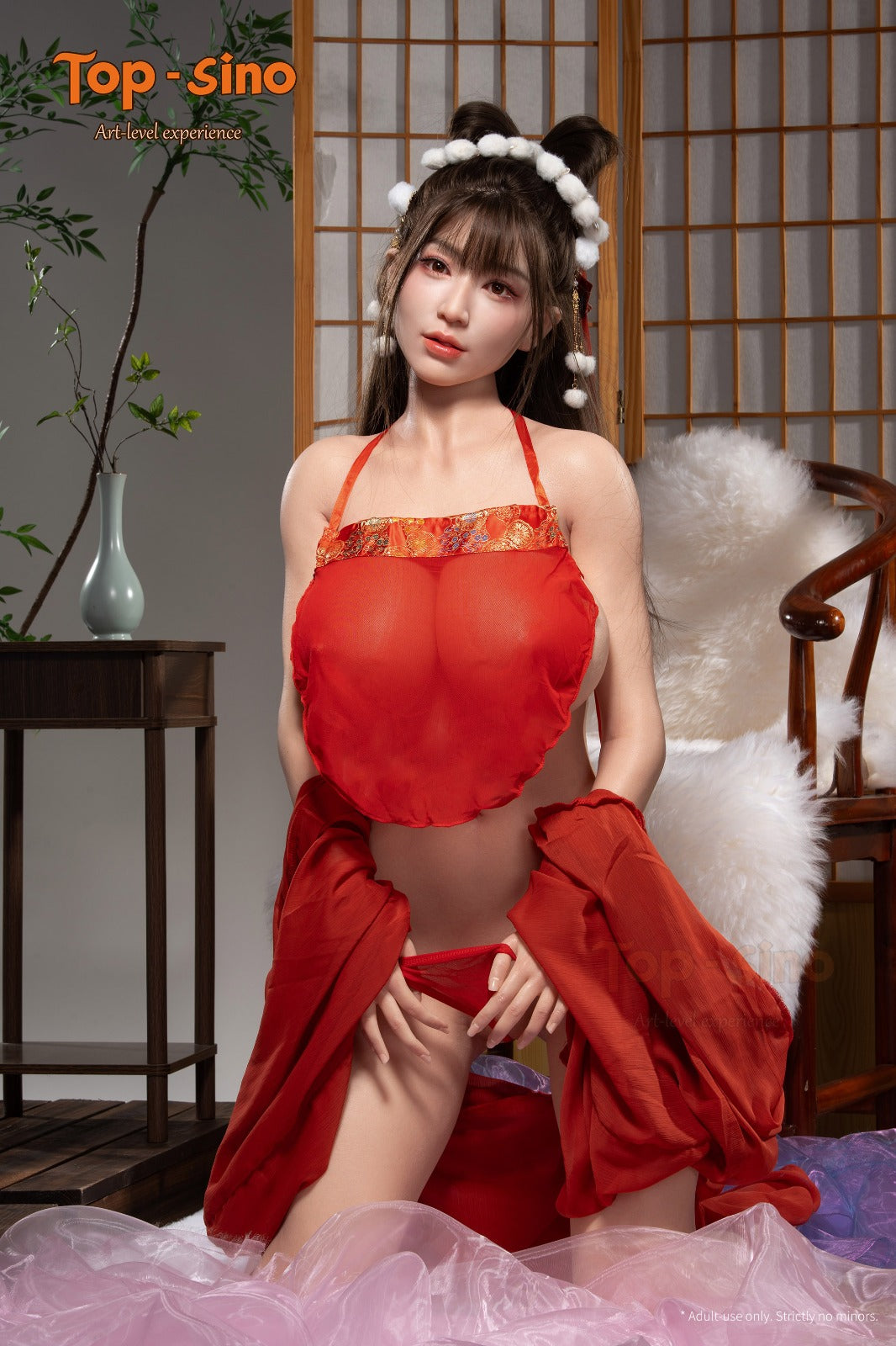 Top Sino T160 cm Platinum Silicone Recreated Series - Miran V2 Seamless Neck (RRS+)