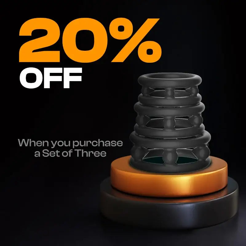 Thorny Temp - Silicone Cock Ring - Frisky Business Adult Sex Toys Shop