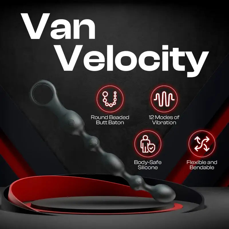 Van Velocity - Vibrating Butt Baton - Frisky Business Adult Sex Toys Shop