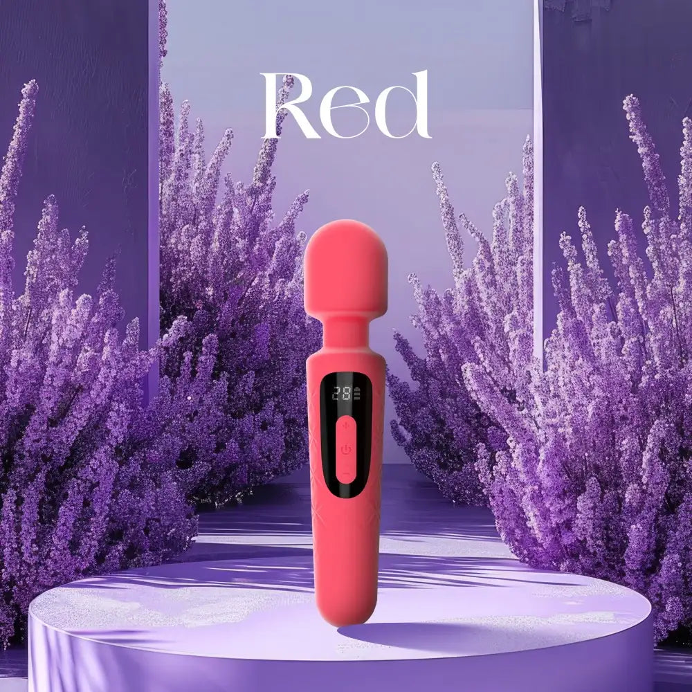 Radielle - LED Display AV Wand Vibrator - Frisky Business Adult Sex Toys Shop