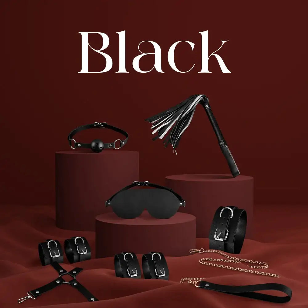 Arcane Electricity – 8 Pcs Electric Shock BDSM Starter Kit - Frisky Business Adult Sex Toys Shop