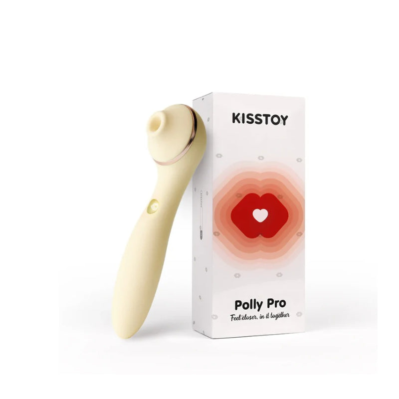 KISSTOY® Polly Pro Ergonomic Vibrator Ideal for Personal Use and Relaxation Singapore