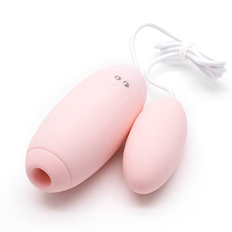 KISSTOY Miss VV Dual Action Egg Vibrator Body Safe Material Premium Quality Silicone Singapore