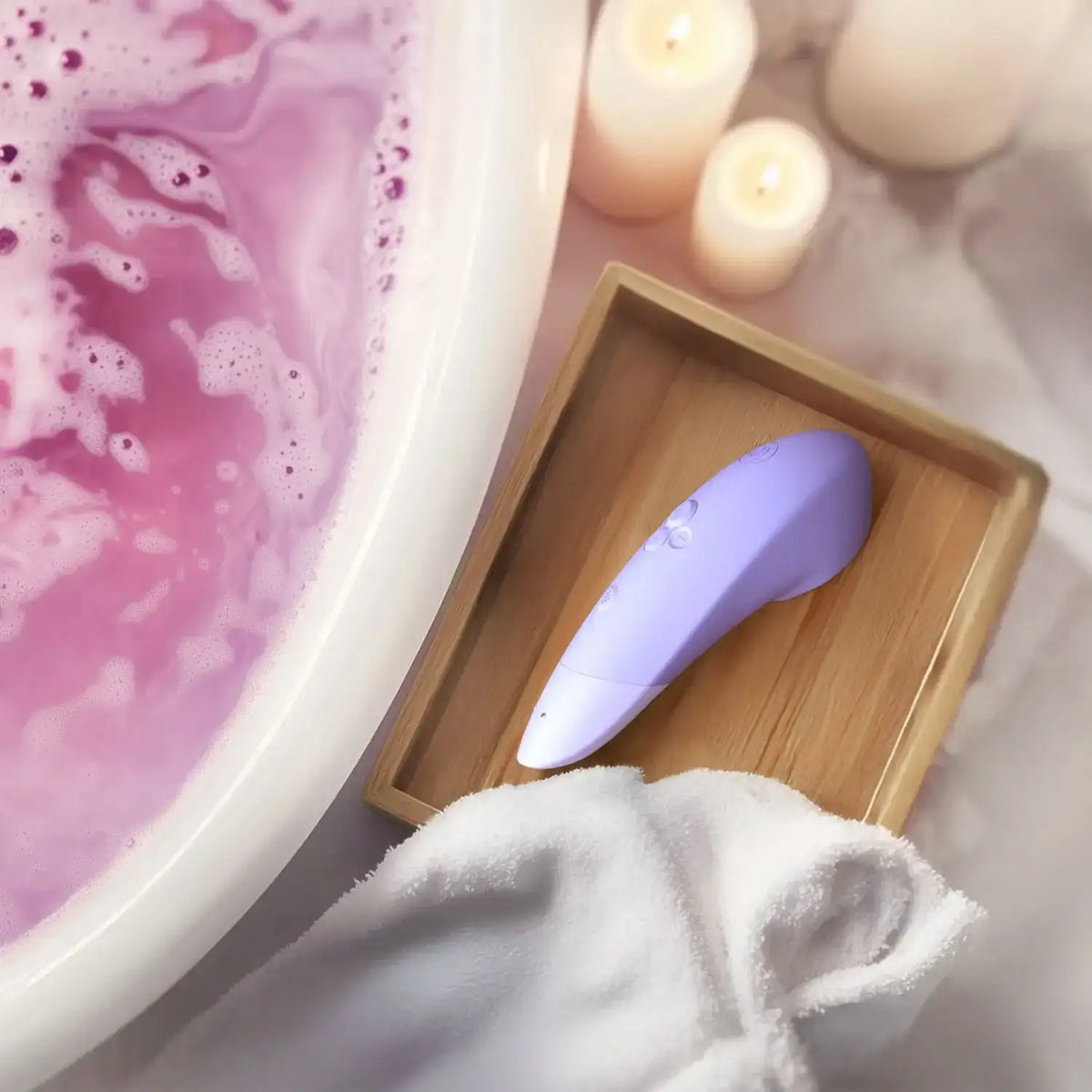 Womanizer Enhance 2-in-1 Clitoral Stimulator Lilac Stylish Lilac Finish Durable Material Long-Lasting Rechargeable Singapore