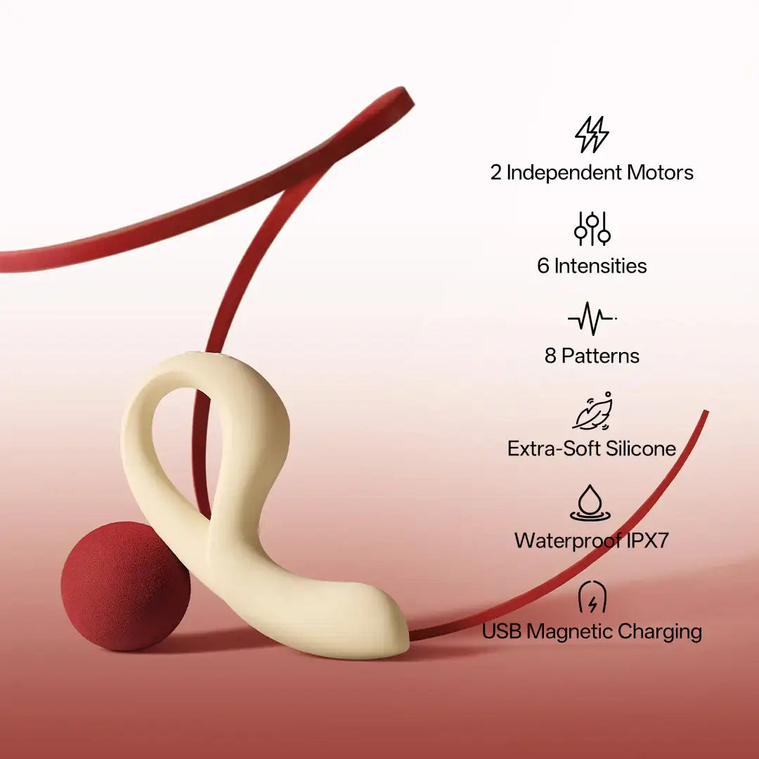 OSUGA Eros compact thrusting rabbit vibrator with adjustable intensity settings Singapore