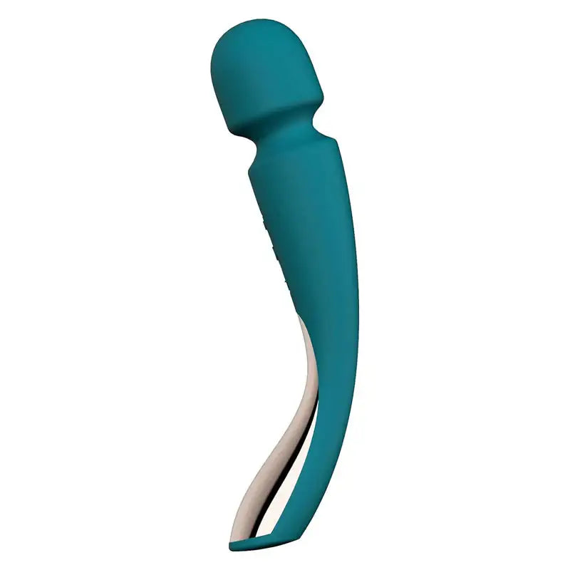 LELO Smart Wand 2 Medium Ocean Blue waterproof design with body-safe silicone for hygienic use and easy cleaning Singapore