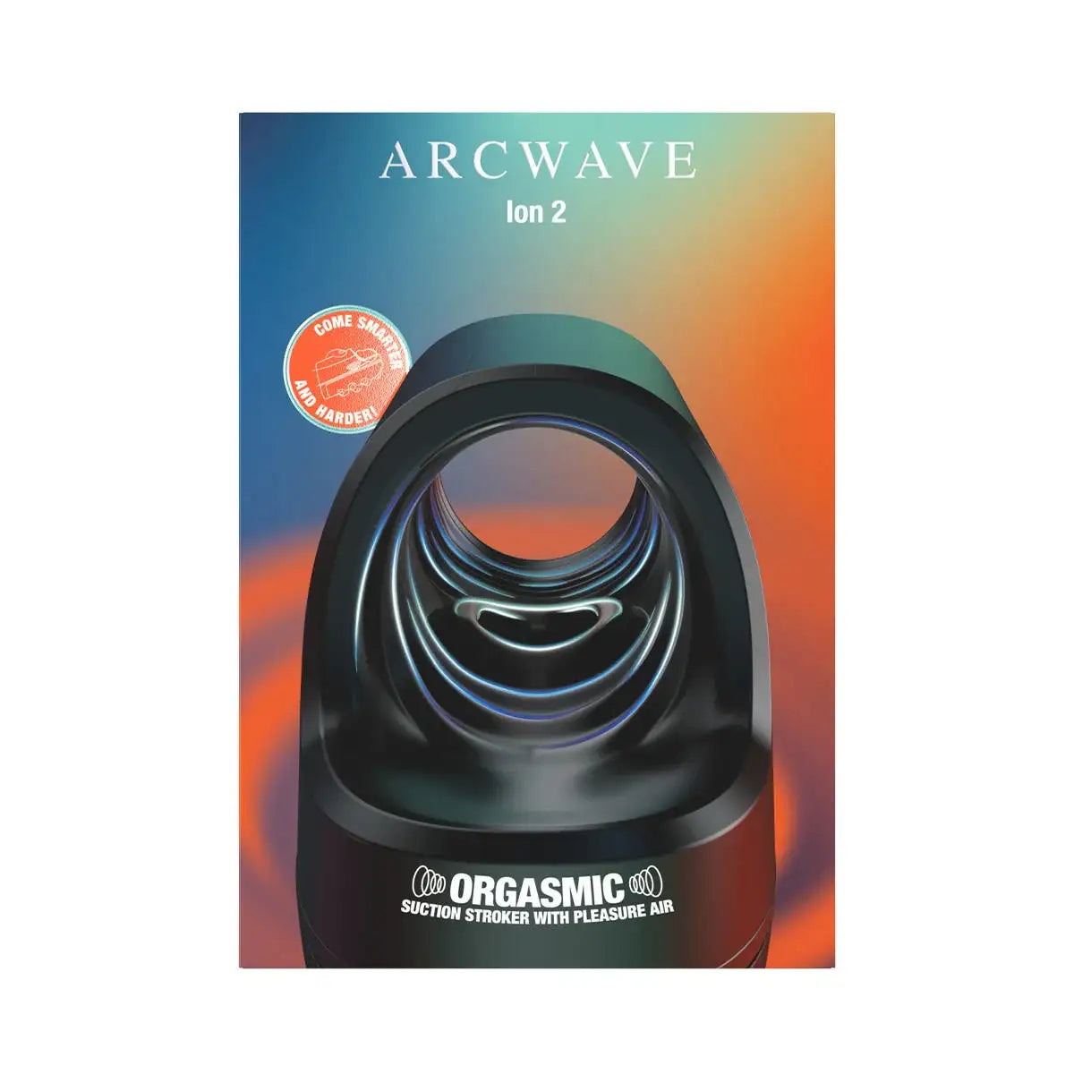 Arcwave - Ion 2 Pleasure Air Male Stroker Black - Frisky Business Adult Sex Toys Shop