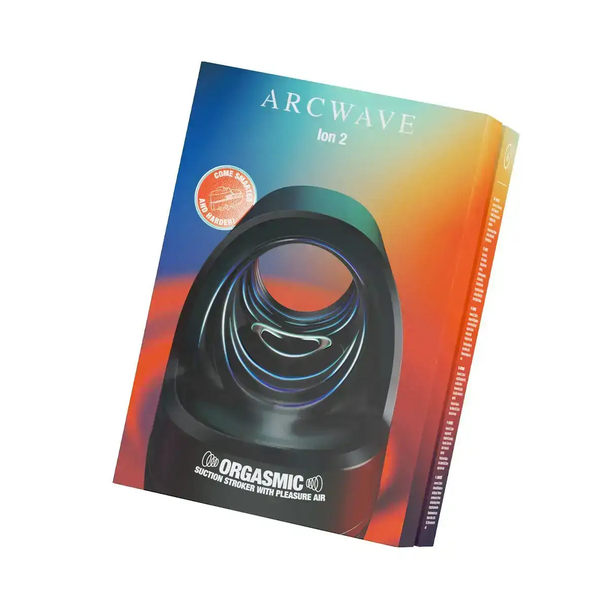 Arcwave - Ion 2 Pleasure Air Male Stroker Black - Frisky Business Adult Sex Toys Shop