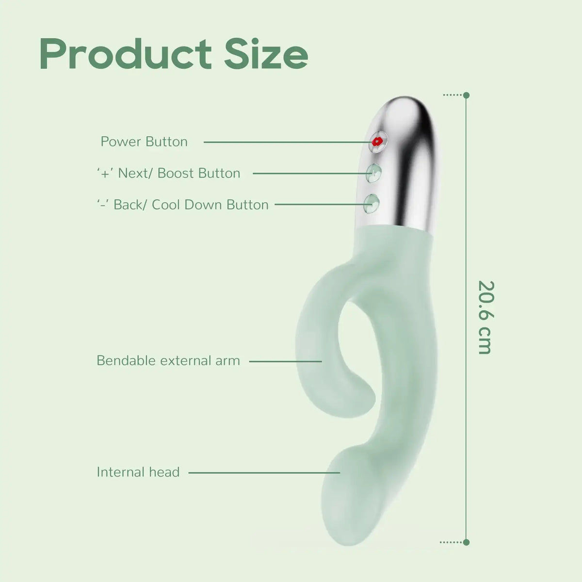 KISSTOY Big G G-Spot Stimulation Vibrator Body Safe Material Premium Quality Silicone Singapore