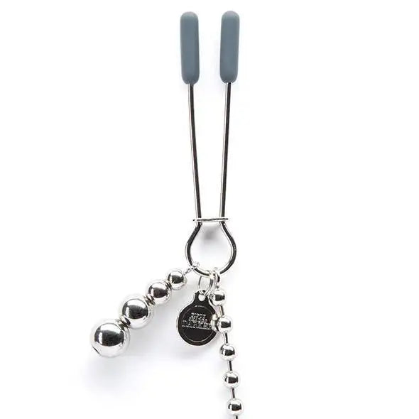 Fifty Shades Darker At My Mercy Beaded Chain Nipple Clamps compact portable bedroom accessory Singapore