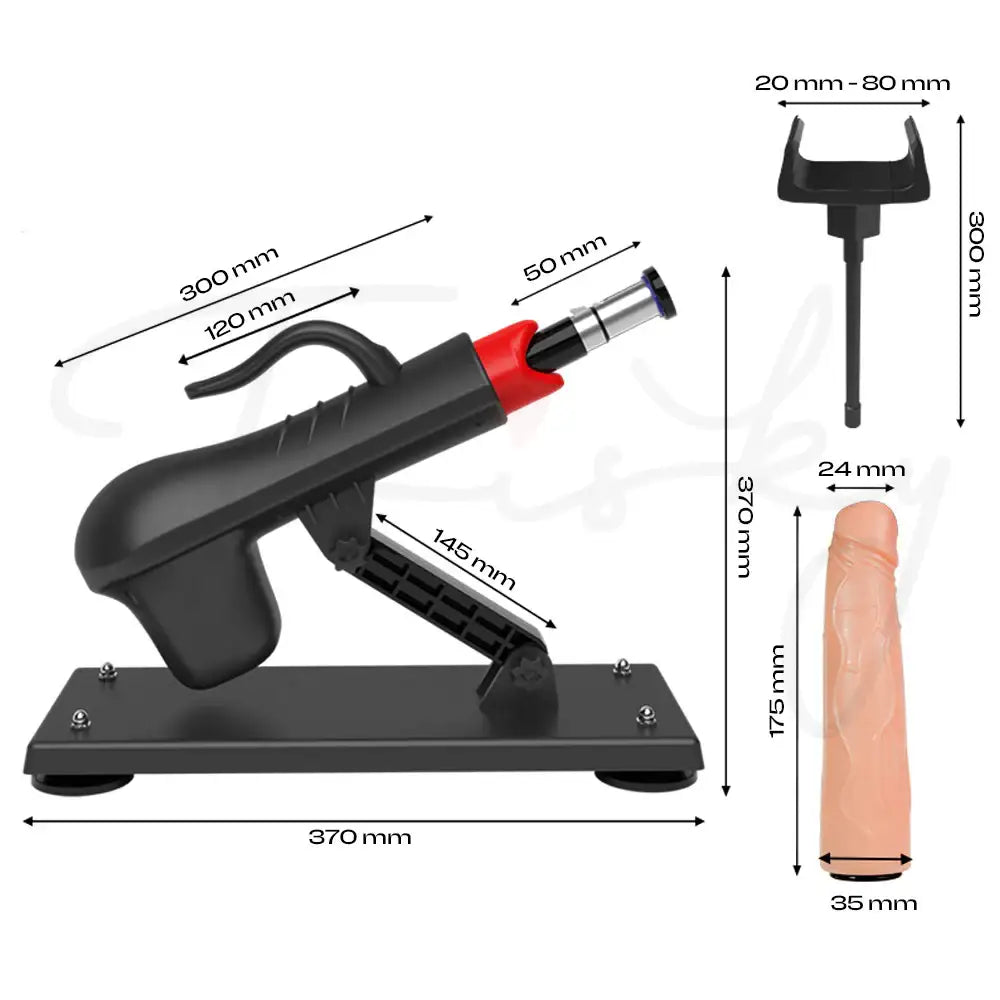 Dominion Gear – 3rd Gen Thrusting Sex Machine Gun - Frisky Business Adult Sex Toys Shop
