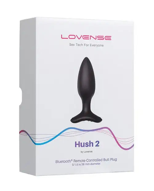Lovense Hush 2 S adjustable vibration modes customizable intensity wearable stimulation device Singapore