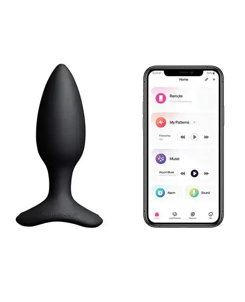 Lovense - Hush 2 (1.5 in) - Bluetooth Remote-Controlled Butt Plug - S - Frisky Business Adult Sex Toys Shop