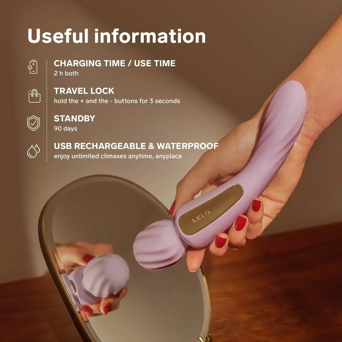 LELO Switch double-sided vibrator with ergonomic shape and whisper-quiet performance for enhanced comfort Singapore