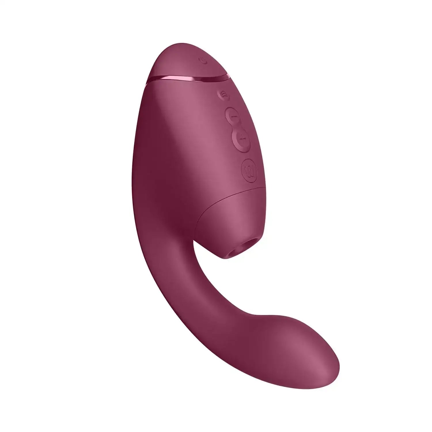 Womanizer Next Duo - 3D Pleasure Air 2-in-1 Vibrator - Dusky Pink - Frisky Business Adult Sex Toys Shop