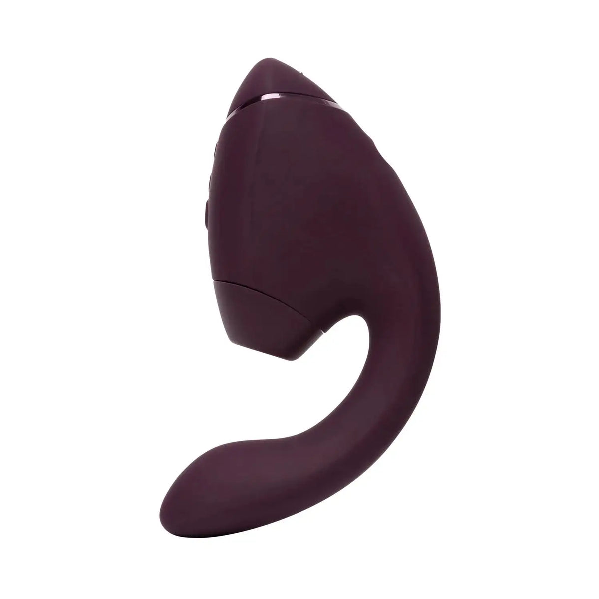 Womanizer Next Duo 3D Pleasure Air 2-in-1 Vibrator Dark Purple Wearable Hands-Free Design Comfortable Grip Lightweight Singapore