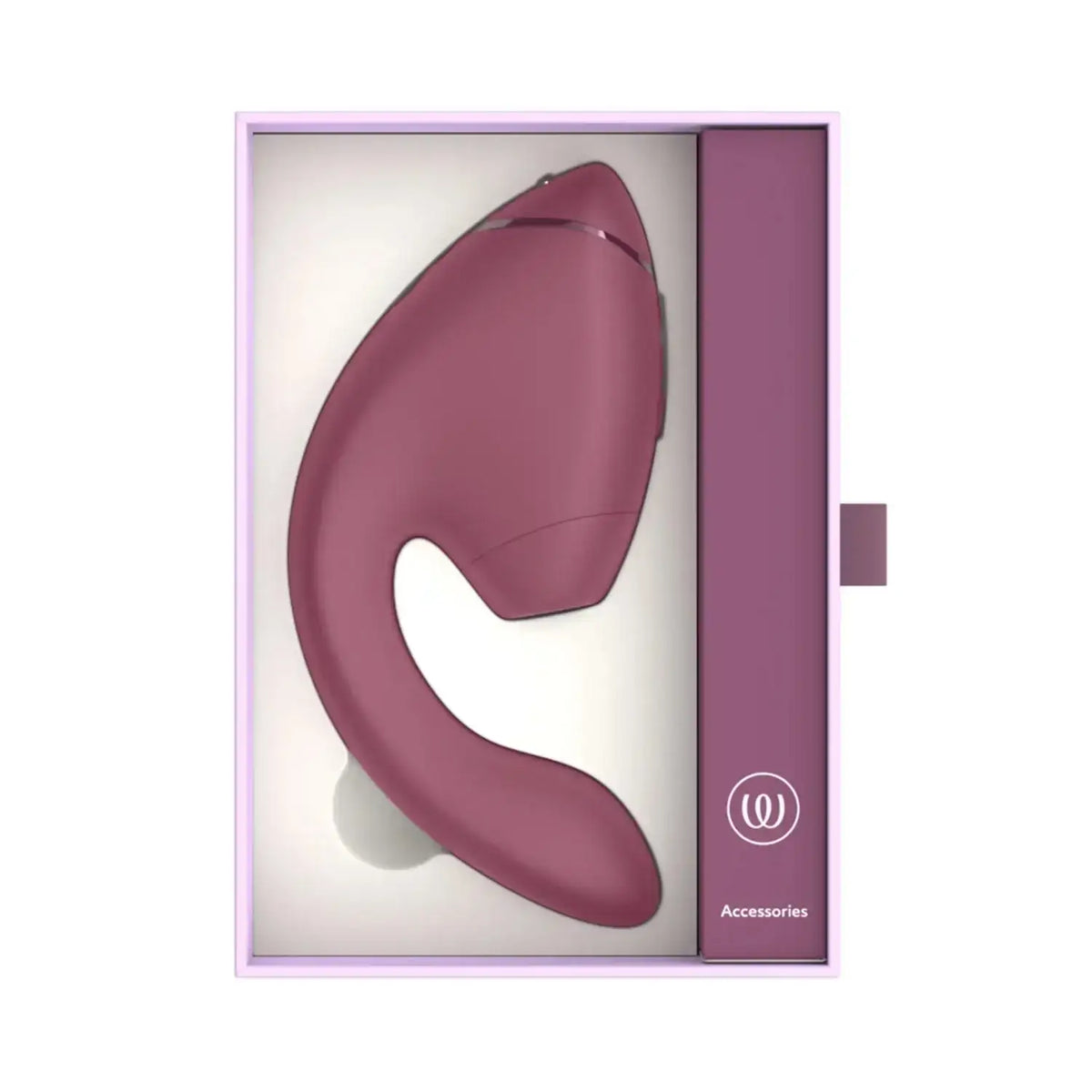 Womanizer Next Duo 3D Pleasure Air 2-in-1 Vibrator Dusky Pink USB Rechargeable App Controlled Interactive Personal Massager Singapore