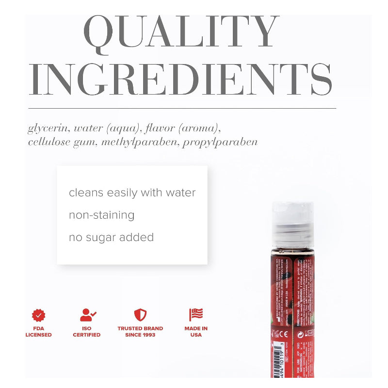 System Jo - H2O Watermelon Edible Water-Based Lubricant 30ml
