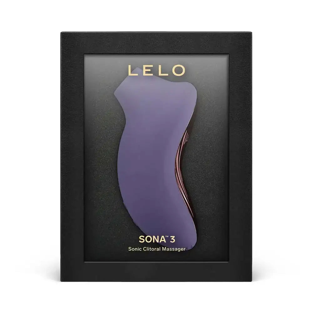 LELO Sona 3 Sensonic Cyber Purple compact and quiet clitoral massager with sleek design for discreet personal use Singapore