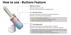 Lovense Spinel control buttons including power vibration and heating functions Singapore