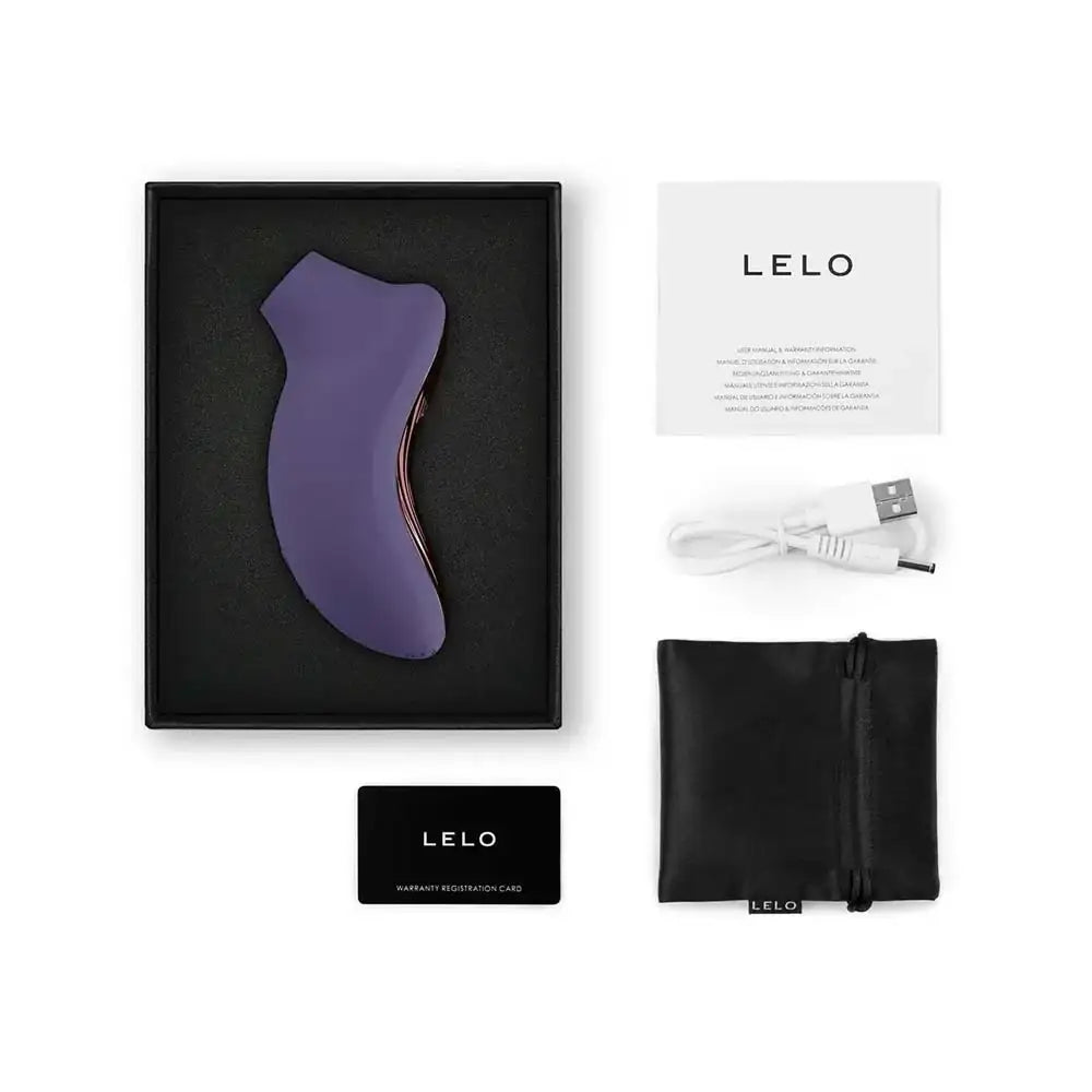 LELO Sona 3 Sensonic Cyber Purple high-frequency sonic massager with Sensonic technology for consistent stimulation and enhanced pleasure Singapore