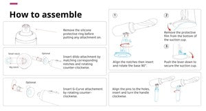 Lovense Spinel step by step assembly instructions device setup Singapore