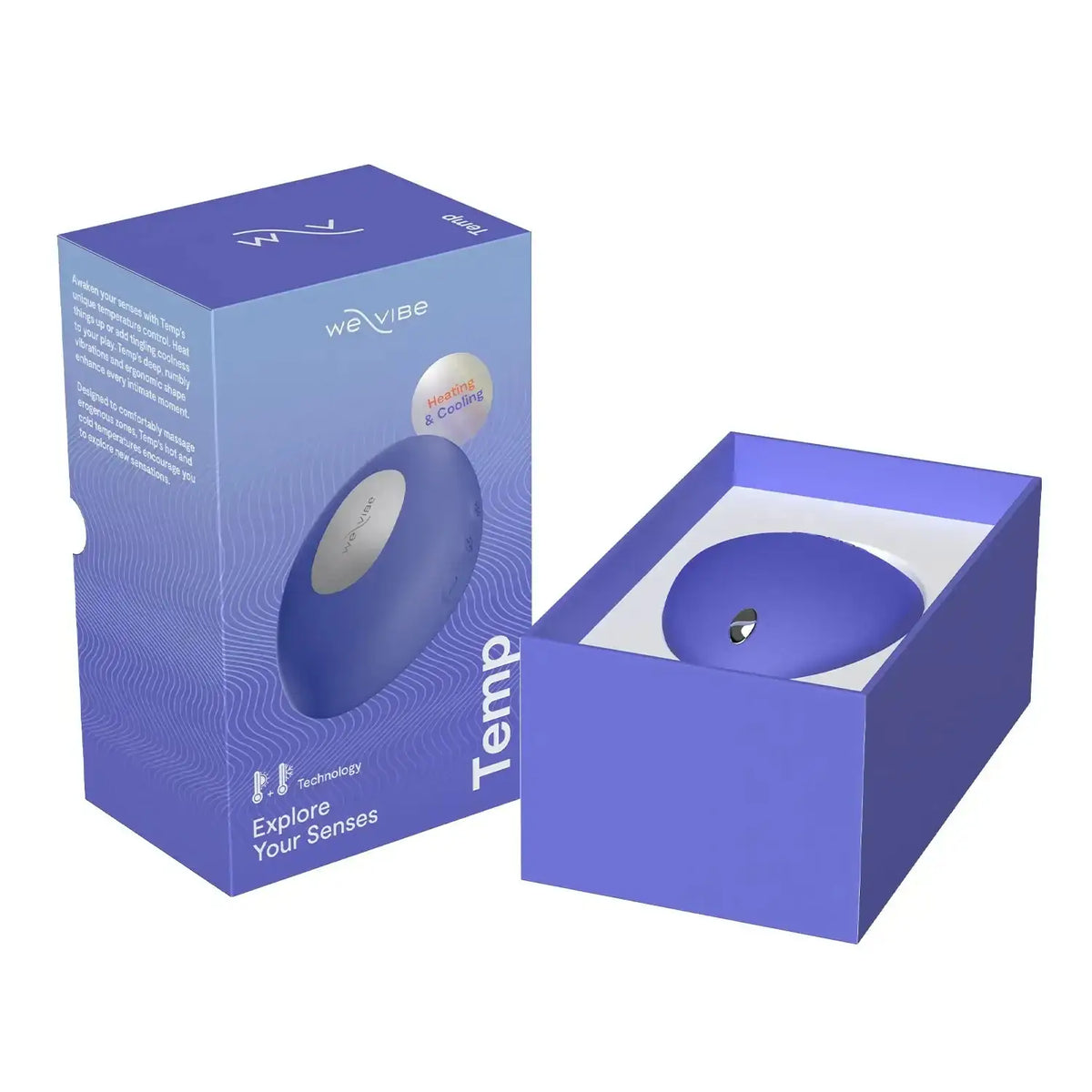 We Vibe Temp Lavender Blue portable waterproof design suitable for private moments Singapore
