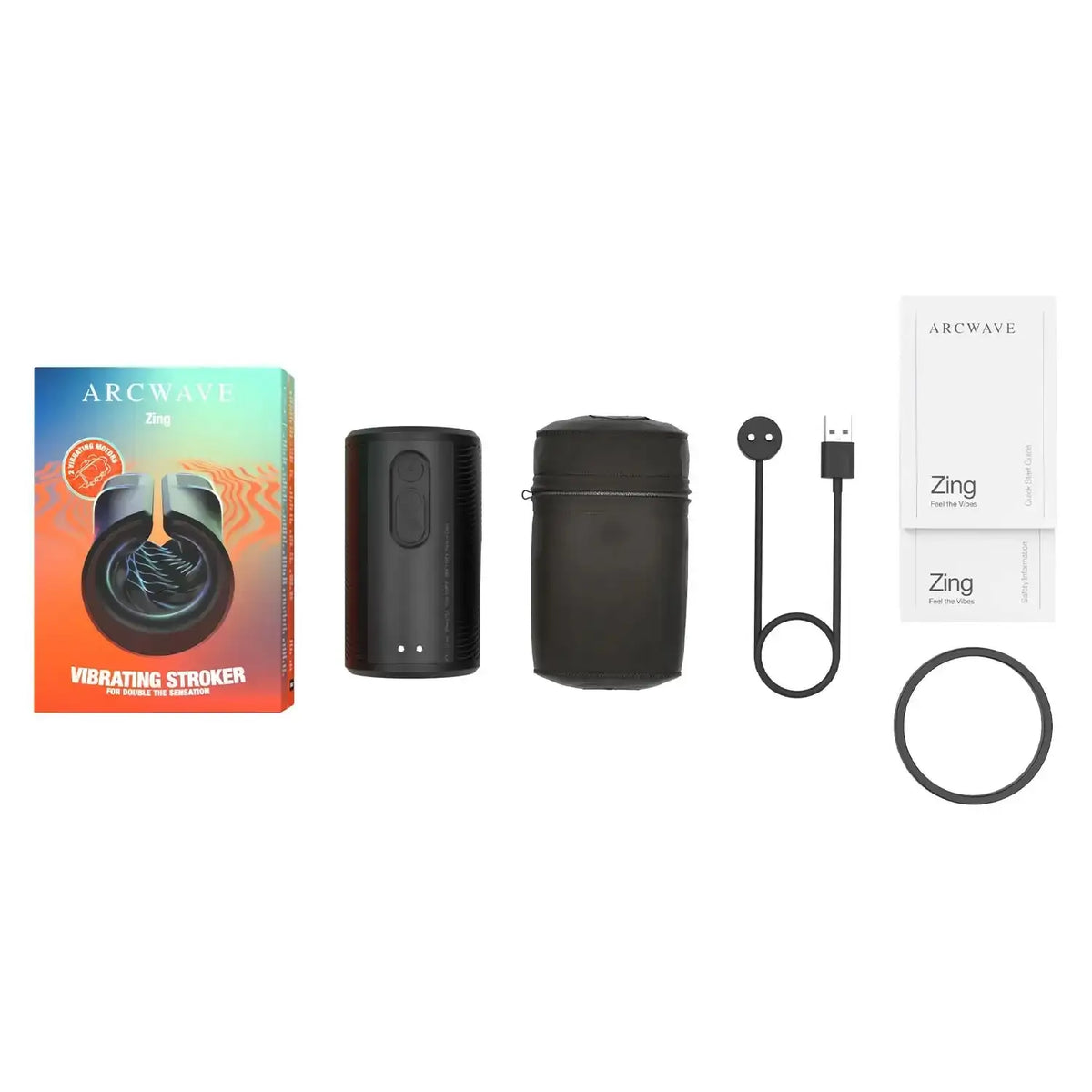 Arcwave - Zing Dual Motors Vibrating Stroker - Frisky Business Adult Sex Toys Shop
