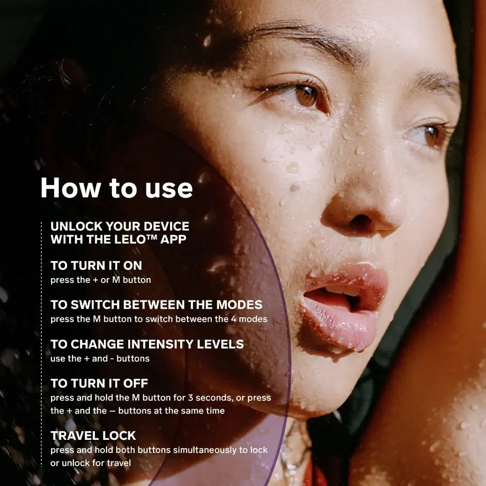 LELO Ako Originals interactive massager with customizable vibration patterns via intuitive app controls Singapore
