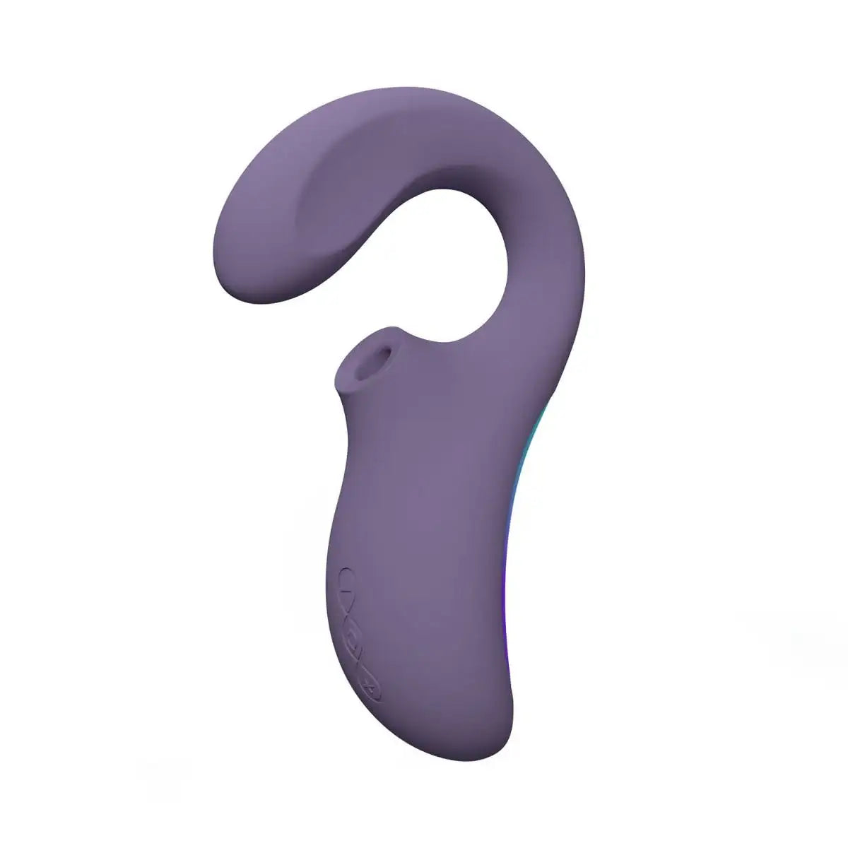 LELO Enigma Wave Triple Stimulation Sonic Massager Cyber Purple rechargeable sonic massager with smooth curves and premium ergonomic shape Singapore