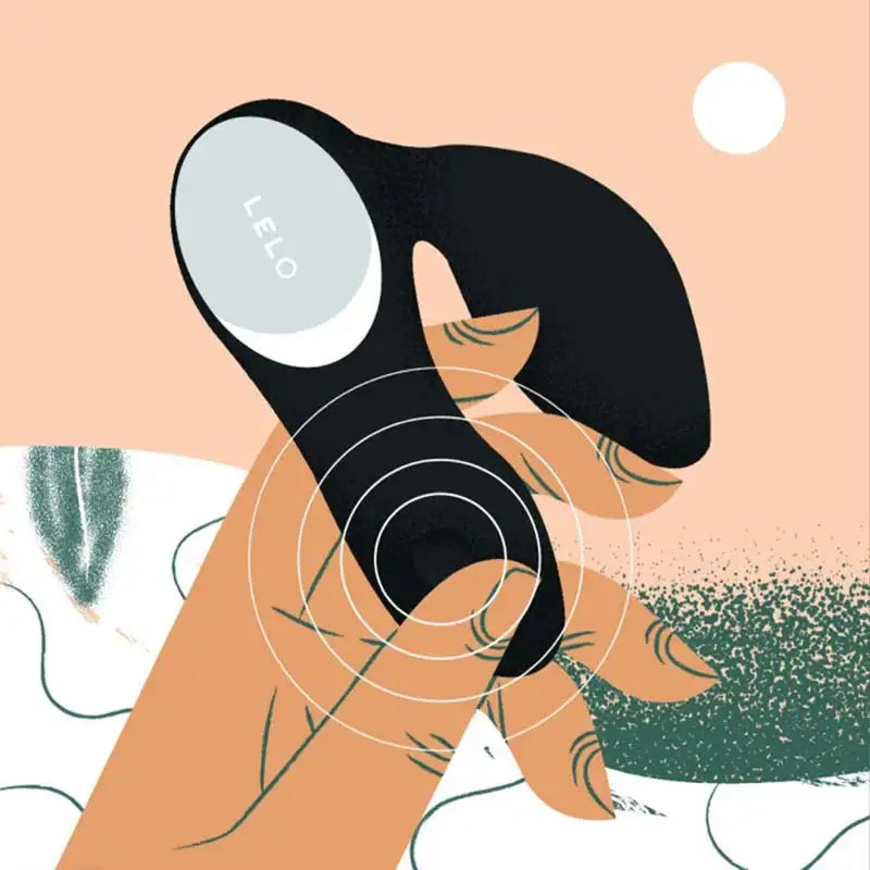 LELO Hugo 2™ APP Prostate Massager Black compact and portable massager ideal for discreet storage and travel Singapore