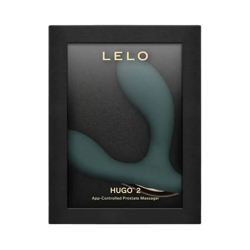LELO Hugo 2™ APP Prostate Massager Green portable and discreet massager ideal for storage, travel, and interactive partner use Singapore
