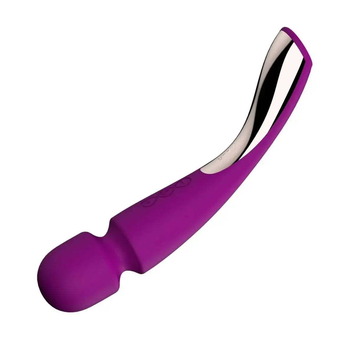 LELO Smart Wand 2 Medium Deep Rose ergonomic medium wand with durable silicone and quiet motor suitable for solo or partnered massage Singapore