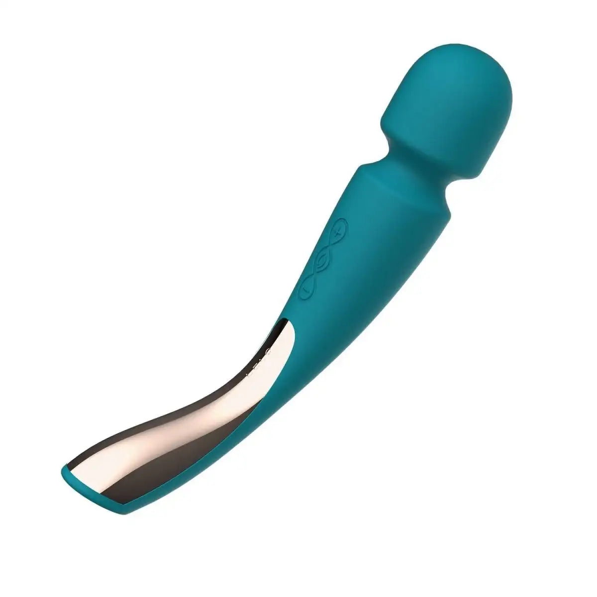 LELO Smart Wand 2 Medium Ocean Blue medium-sized wand with flexible head and soft silicone for precise massage and targeted stimulation Singapore