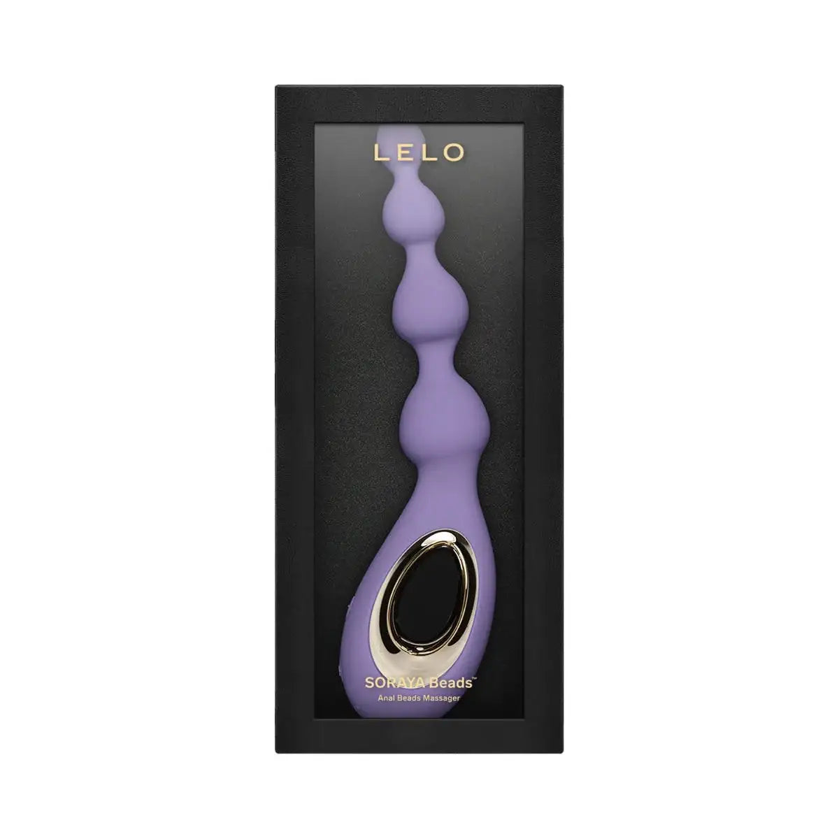 LELO Soraya Beads Anal Massager Violet Dusk vibrant violet dusk color with easy-grip handle for secure and safe use Singapore