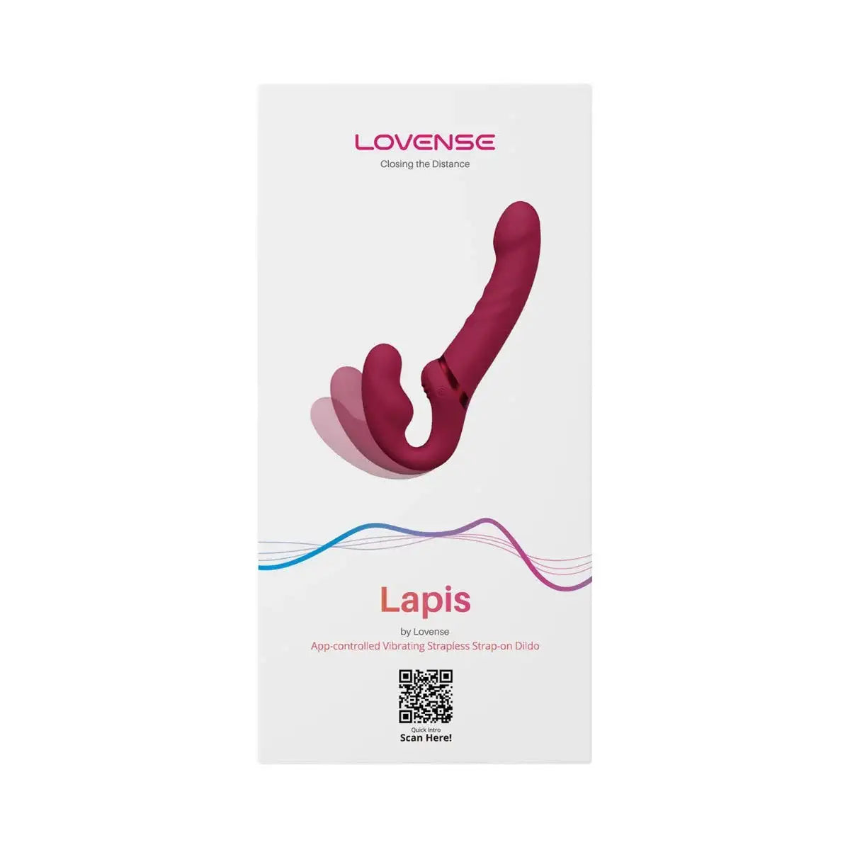 Lovense Lapis adjustable vibration modes customizable intensity dual stimulation device Singapore