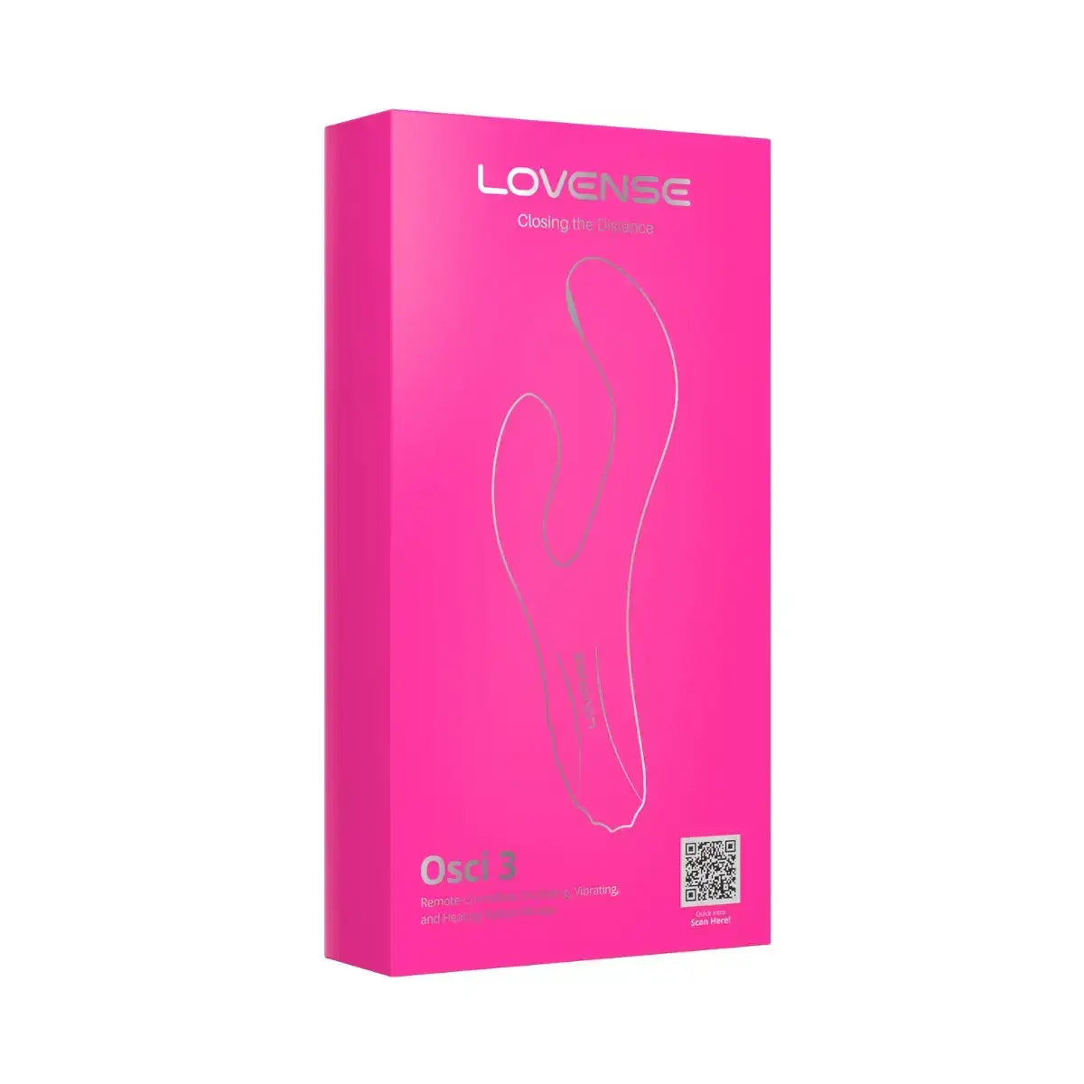 Lovense Osci 3 rechargeable rabbit vibrator USB charging long battery life Singapore