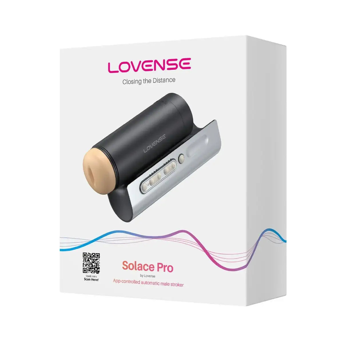 Lovense Solace Pro body safe materials smooth finish premium male stimulation device Singapore