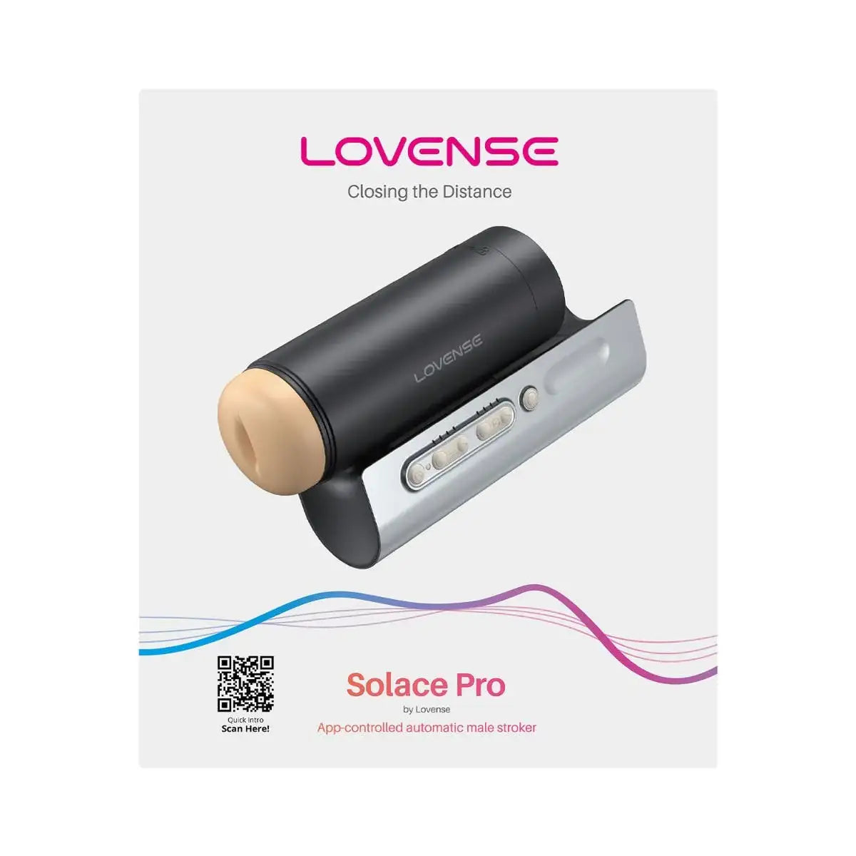 Lovense Solace Pro compact design portable automatic stroker easy to carry Singapore