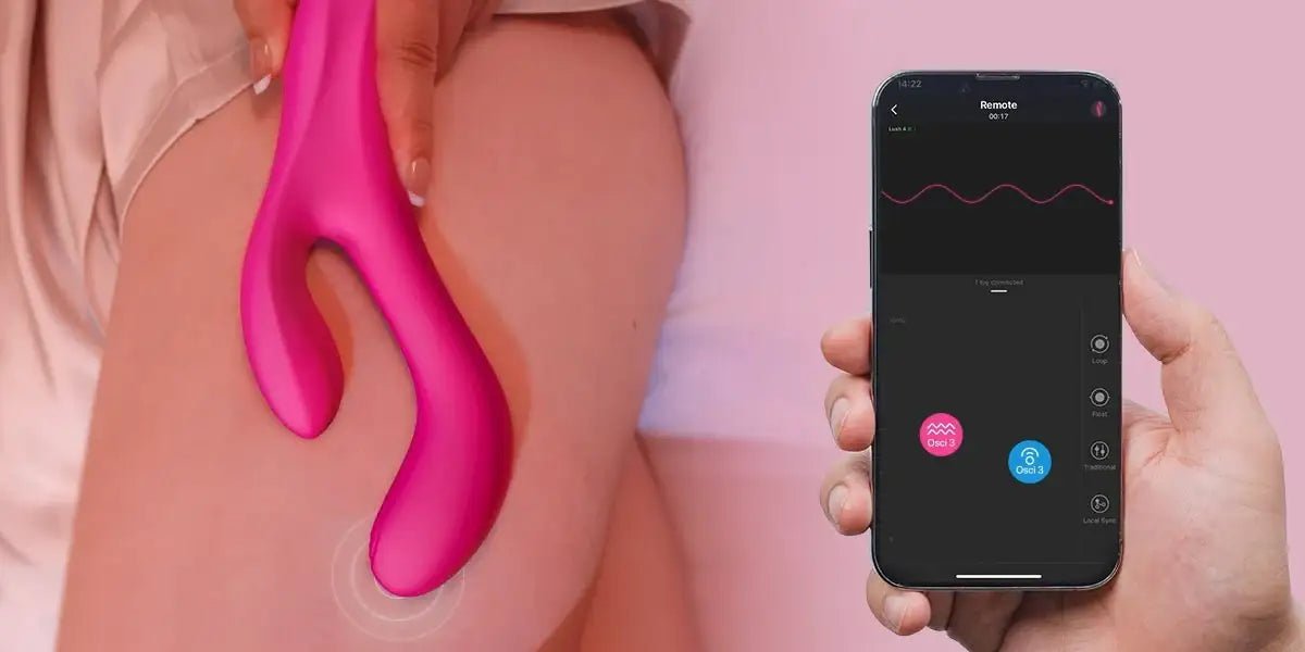 Lovense Osci 3 waterproof design suitable for bath use app controlled device Singapore