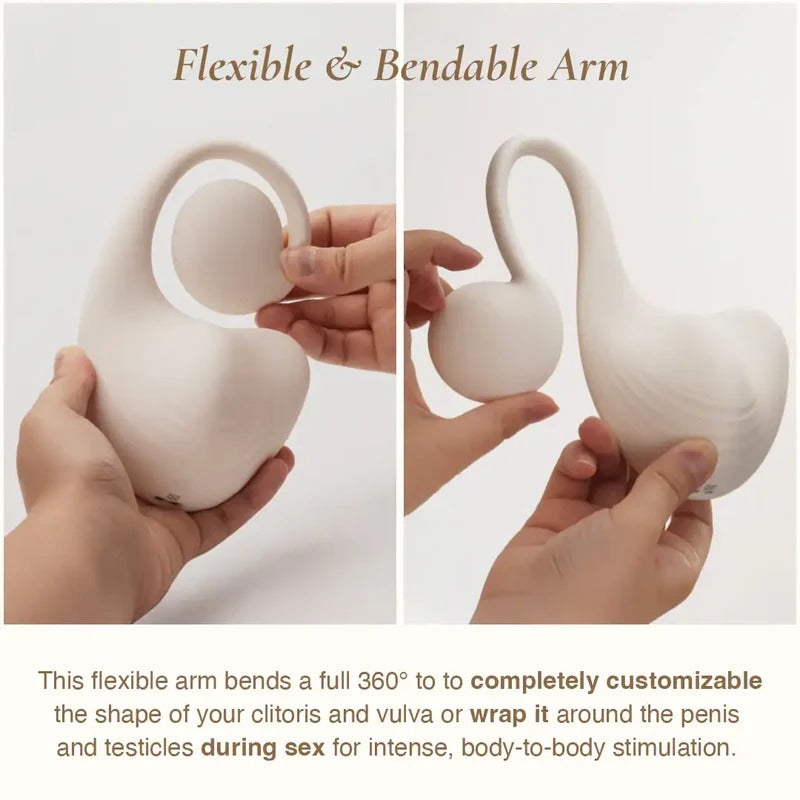 OSUGA Puzzle vibrating grinder pad with ergonomic flat design for surface stimulation Singapore