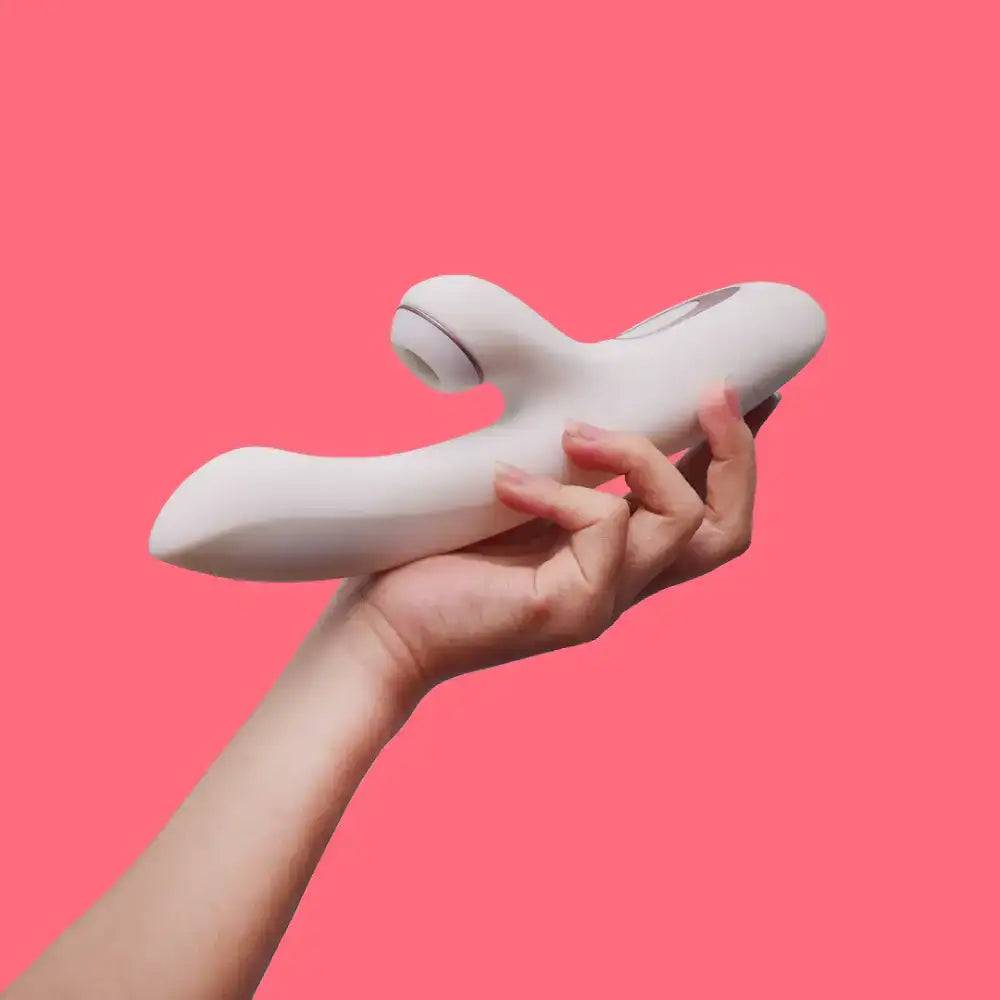 Satisfyer Pro+ G-Spot Ergonomic Design Lightweight Quiet Operation Easy-To-Clean Personal Massager Singapore