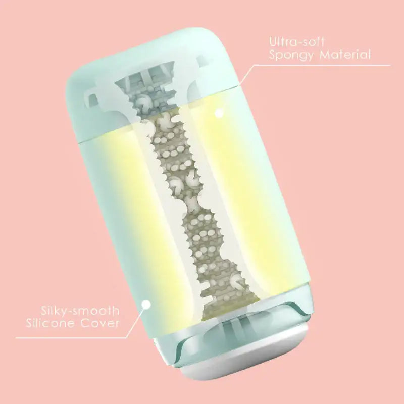 Tenga Puffy Mint Green Compact Sleek Design Convenient for Travel Durable Silicone Singapore