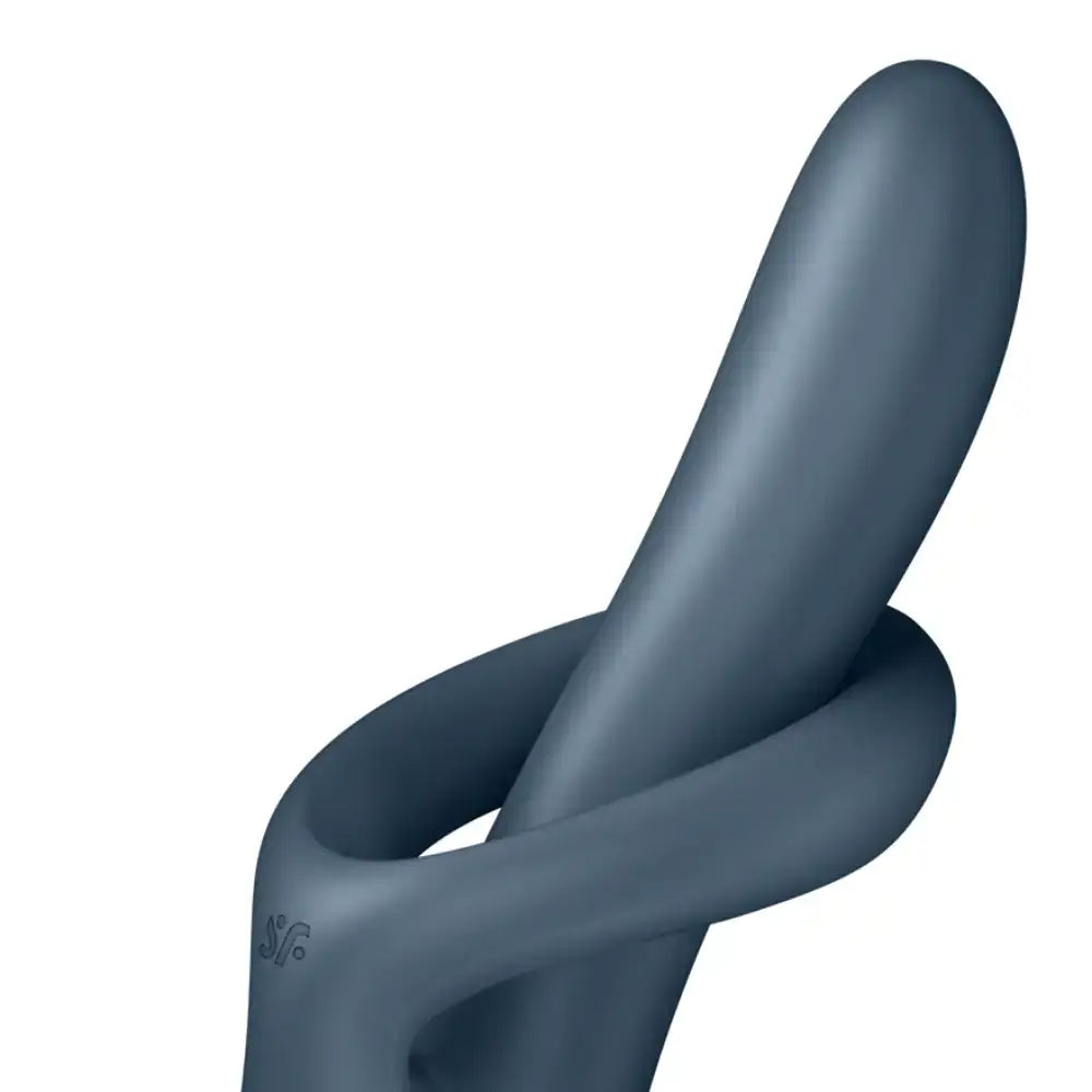 Satisfyer Heat Flex 4 Gray Quiet Operation Flexible Tip Easy-To-Clean Personal Massager Singapore